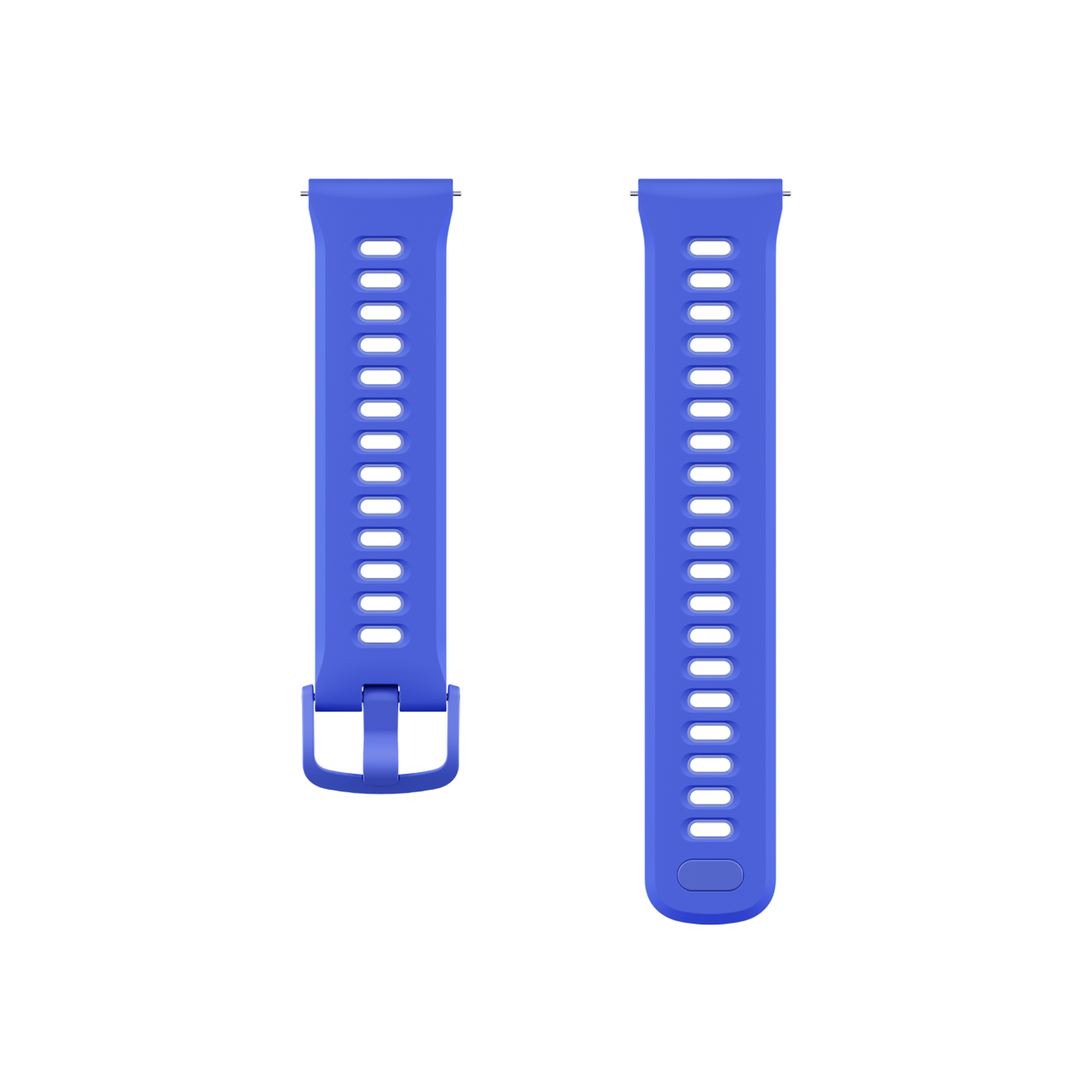 Front view of COROS PACE 4 Silicone Watch Band in Ultraviolet Color